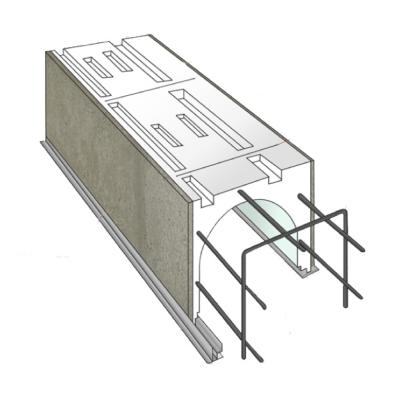 Coffre tunnel pour linteau maçonnerie sur mesure