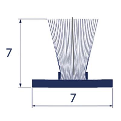 Joint Brosse 5mm x 7mm - 100% Volet Roulant