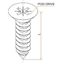 Vis FZ Inox 4,8 x 19 mm