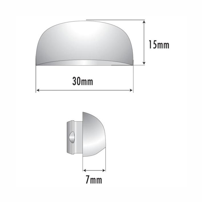 Busette de drainage trou 10 mm