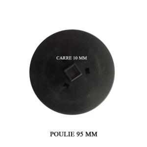 Poulie 120 mm pour sangle volet roulant