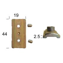 Houssette semi-fixe pour fenêtre ALUMINIUM G52