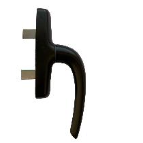 Poignée de fenêtre aluminium 2 fourches
