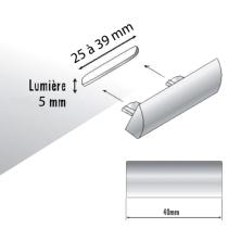 Pare tempête / Busette pour trou évacuation ASTER 5 mm