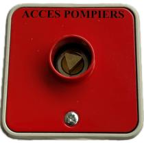 Contacteur à clé accès Pompier