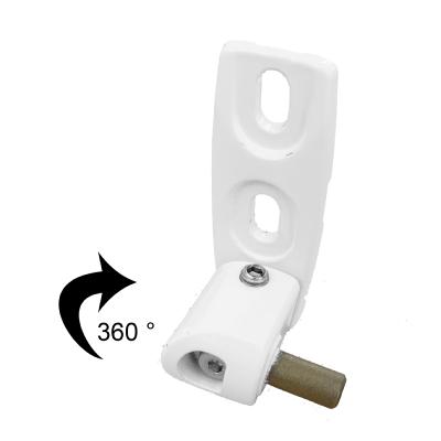 Lot De 2 Charnières De Porte Pivotantes 360° En Acier Inoxydable - Dimensions 100x16x11 Mm, Pour Montage Facile