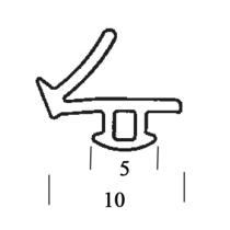 Joint à lèvre pour fenêtre PVC  (au ml)