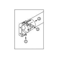 Support étrier pour moteur SIMU T5