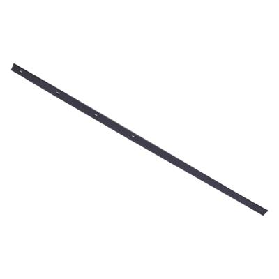 Contre penture recoupable aluminium 4 trous bout carré volet double noir
