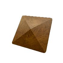 Chapeau pyramide pour pilier PVC de portail