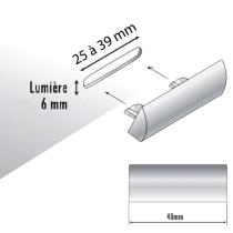 Pare tempête / Busette pour trou évacuation ASTER 6 mm