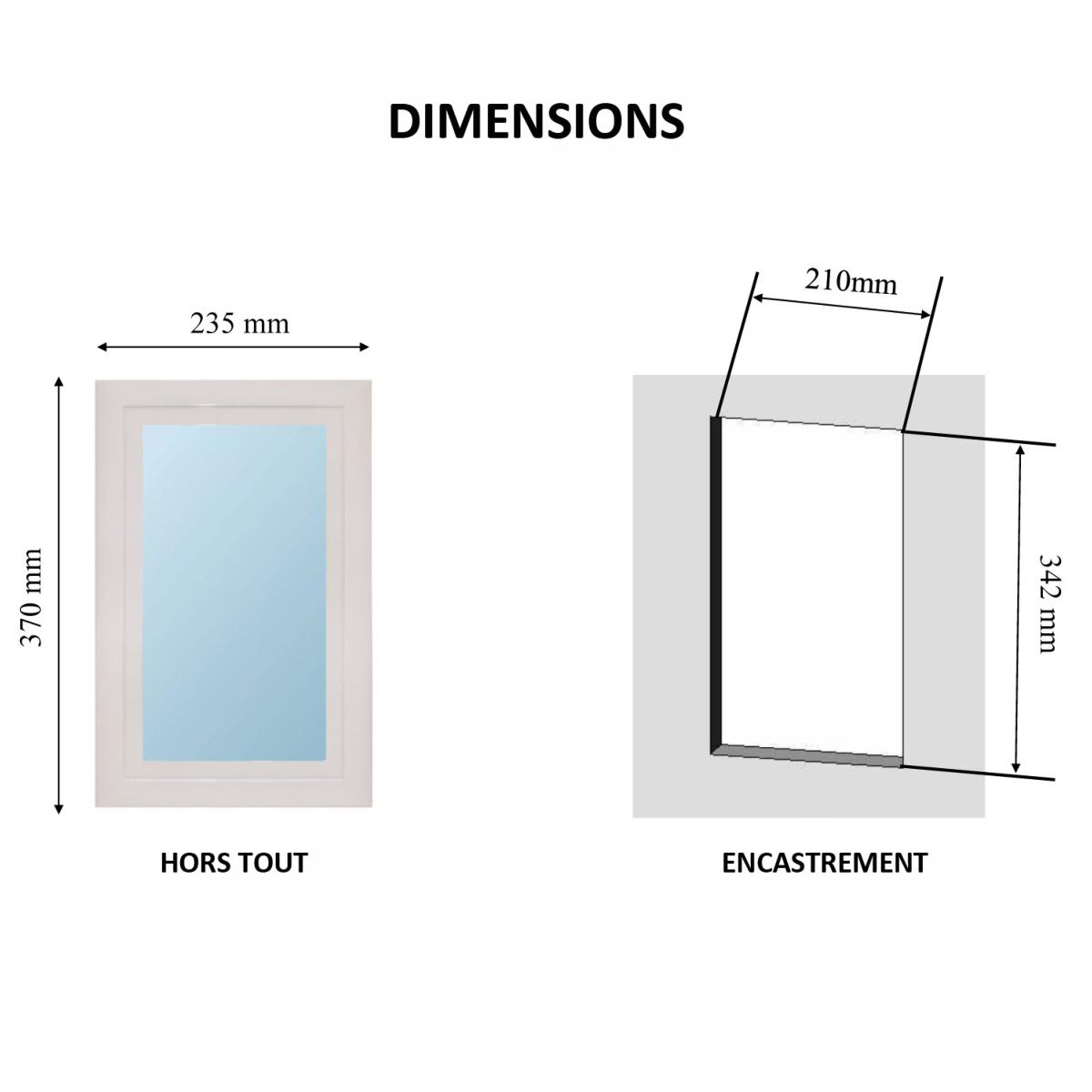 Hublot Rectangle Porte De Garage