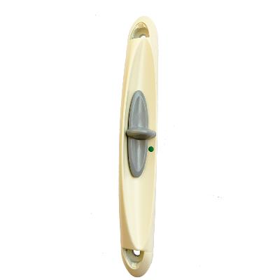 Poignée bouton de verrouillage pour serrure versus coulissant 
