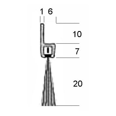 Joint brosse noir - Aludoor