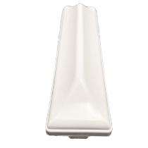 Chapeau pointe pour lisse de clôture R1 120x28 mm