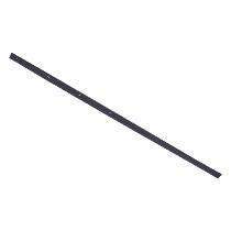 Contre penture recoupable aluminium 4 trous bout carr� volet double noir