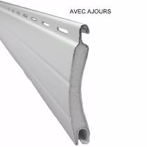 Lames Aluminium de Volet roulant 41x8 mm