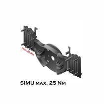 Support papillon moteur simu T5